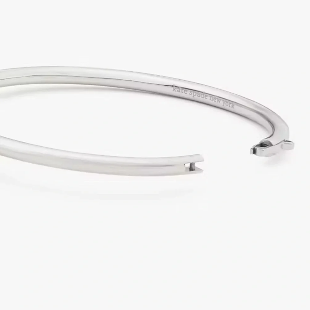 $78 Kate Spade Double Knot Hinged Bangle - Picture 4 of 10